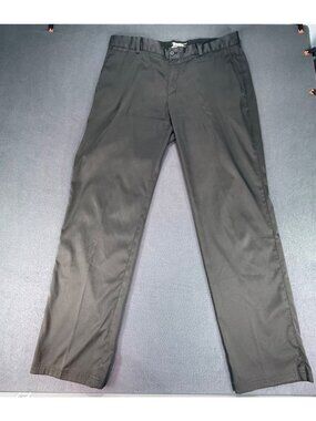 Nike Golf Men's Black Dri-Fit Tour Performance Flat Front Pants Size 36x30